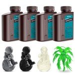 SUNLU Multicolor 3D Printer Resin Bundle, 2kg