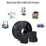 Matte Black 1.75mm Carbon Fiber PETG Filament