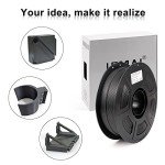 Matte Black 1.75mm Carbon Fiber PETG Filament