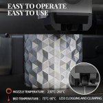 Metallic PETG 1.75mm Filament - 1KG Silver