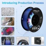 Clear Blue PETG Filament 1.75mm by CREALITY