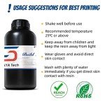 Siraya Tech Smoky Black 3D Printer Resin - 1kg