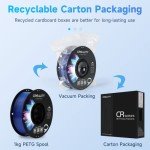 Clear Blue PETG Filament 1.75mm by CREALITY