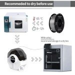 Metallic PETG 1.75mm Filament - 1KG Silver