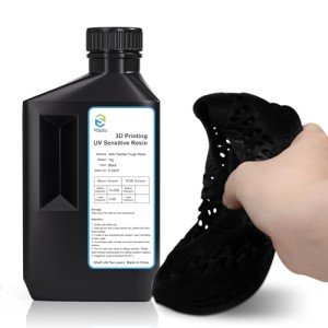 Flexible Tough 3D Printer Resin - 1000g Black