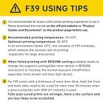 RESIONE F39 Flexible 3D Printing Resin 500g