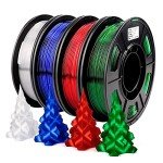 AMOLEN PETG 3D Printer Filament Bundle - 250g x 4