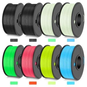 Glow in the Dark PETG Filament Bundle - 250g