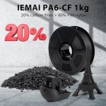 High-Strength Carbon Fiber Nylon Filament 1.75mm