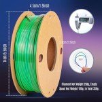 Dikale Silk Triple Color PLA+ 1.75mm Filament Spool