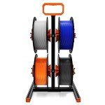 Universal 3D Printer Filament Spool Holder with Handle