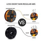 Orange ABS 1.75mm Filament - Low Odor, 1kg