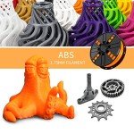 Orange ABS 1.75mm Filament - Low Odor, 1kg