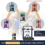 Universal 3D Printer Filament Spool Holder with Handle