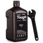 High Hardness Black 3D Printer Tough Resin 2000g