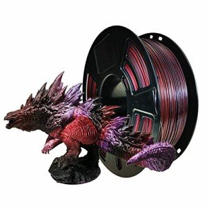 Stronghero3D Galaxy Red & Silk Purple PLA Filament
