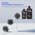 High Hardness Black 3D Printer Tough Resin 2000g