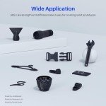 High Hardness Black 3D Printer Tough Resin 2000g
