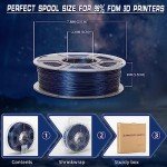 Chameleon Glitter PLA 3D Printer Filament 1kg