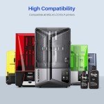High Hardness Black 3D Printer Tough Resin 2000g