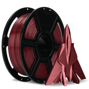 Flashforge 1.75mm Metallic Red PETG Filament 1kg