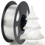 IEMAI 1.75mm Clear PETG Filament, 1kg Spool