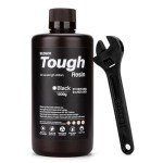 ELEGOO Tough 3D Printer Resin - Black 1000g