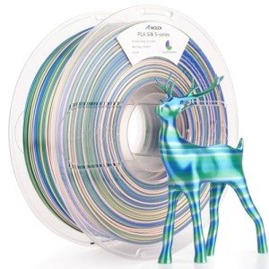 AMOLEN Silk PLA Multicolor 3D Printer Filament 1.75mm