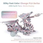 ZIRO Shiny PLA Filament - Fast Color Change