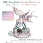 ZIRO Shiny PLA Filament - Fast Color Change