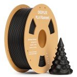 DEEPLEE 1.75mm PLA 3D Printer Filament, Black