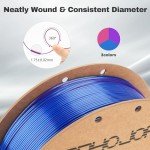 3DHoJor Triple Color Silk PLA Filament 1KG