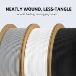 ELEGOO White & Gray PLA Plus Filament 2KG
