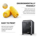 AICOPYTO 1.75mm ABS Black Filament, 1KG Spool