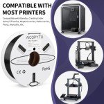 AICOPYTO 1.75mm ABS Black Filament, 1KG Spool