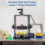 DEEPLEE 1.75mm PLA 3D Printer Filament, Black