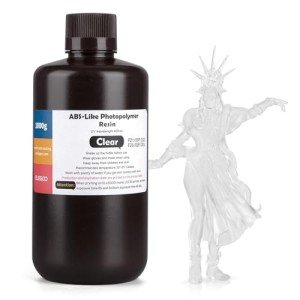 ELEGOO Clear ABS-Like 3D Printer Resin 1000g
