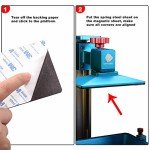 Flexible Steel Build Plate for 3D Printers