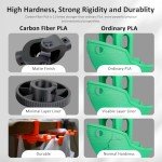 Carbon Fiber PLA Filament 1.75mm - 1kg Black