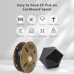Carbon Fiber PLA Filament 1.75mm - 1kg Black