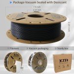 Carbon Fiber PLA Filament 1.75mm - 1kg Black