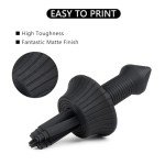 iSANGHU 1.75mm Carbon Fiber ABS Filament Spool