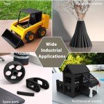 iSANGHU 1.75mm Carbon Fiber ABS Filament Spool