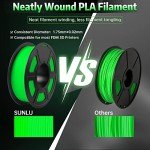 Glow in the Dark PLA Filament - 1.75mm Spool