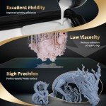 PioCreat Fast Curing 3D Printer Resin 405nm