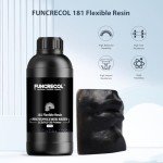 Flexible 3D Printer Resin - High Toughness 1000g Black
