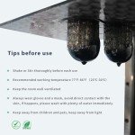Flexible 3D Printer Resin - High Toughness 1000g Black