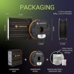 Black 1.75mm Carbon Fiber PETG Filament - 500g