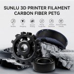 SUNLU 1.75mm Carbon Fiber PETG Filament - 1KG
