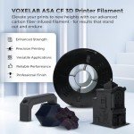 Carbon Fiber ASA Filament 1.75mm for 3D Printing